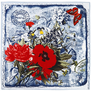 90cm*90cm Silk Square Scarf