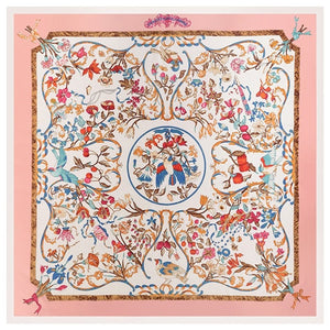 90cm*90cm Silk Square Scarf