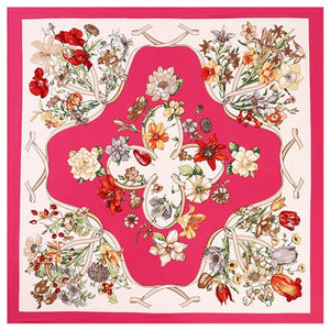 90cm*90cm Silk Square Scarf