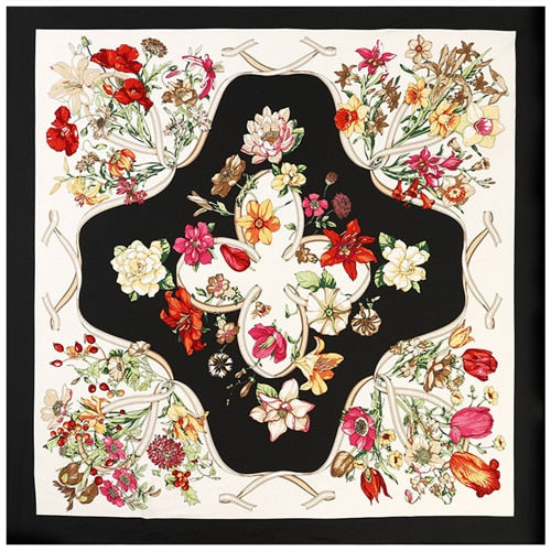 90cm*90cm Silk Square Scarf