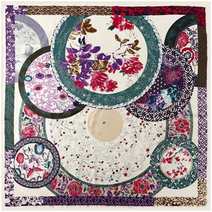 90cm*90cm Silk Square Scarf