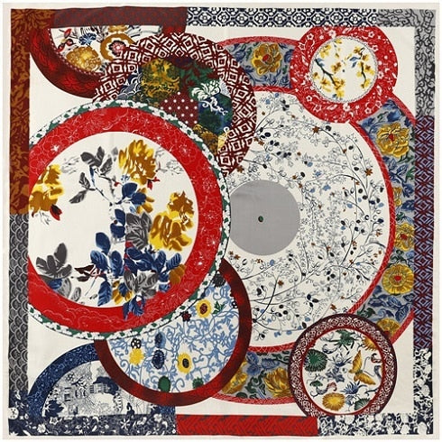 90cm*90cm Silk Square Scarf