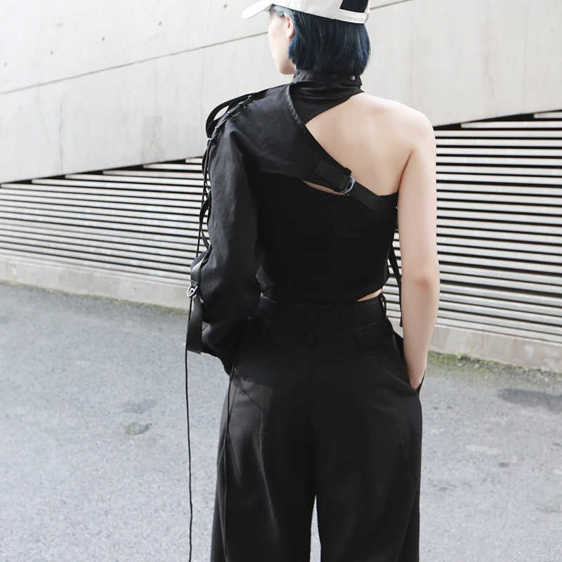 Lapel One-sided Shirt