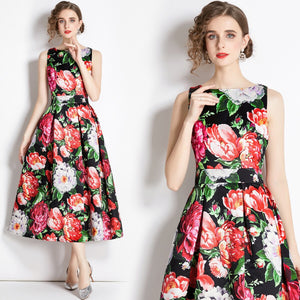 Designer High Quality Leopard Print Dresses