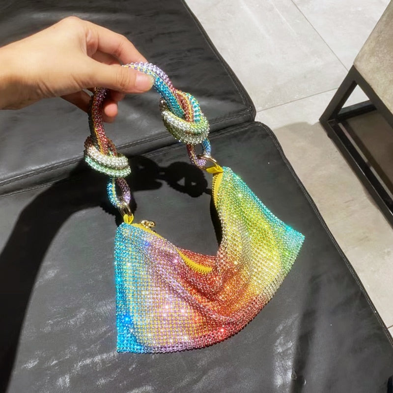 Crystal Rhinestones Evening clutch Bag