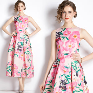 Designer High Quality Leopard Print Dresses