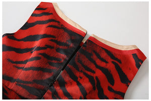 Designer High Quality Leopard Print Dresses