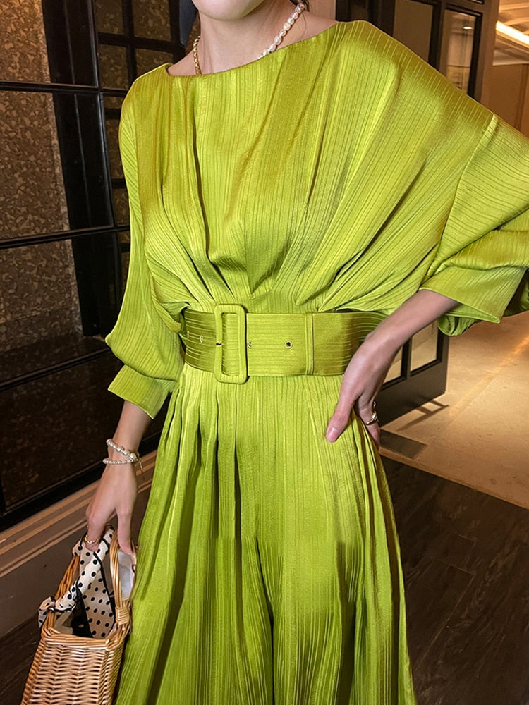 Elegant Solid Dress