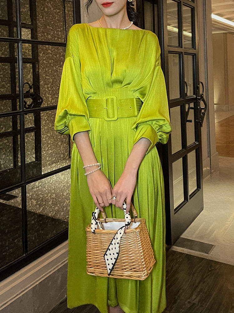 Elegant Solid Dress