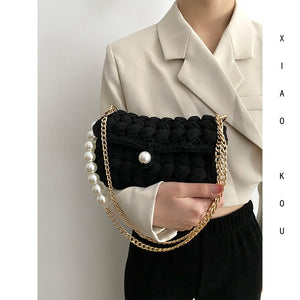 Handmade Rope Crochet Shoulder Bag