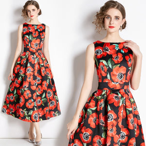Designer High Quality Leopard Print Dresses