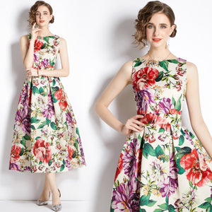 Designer High Quality Leopard Print Dresses