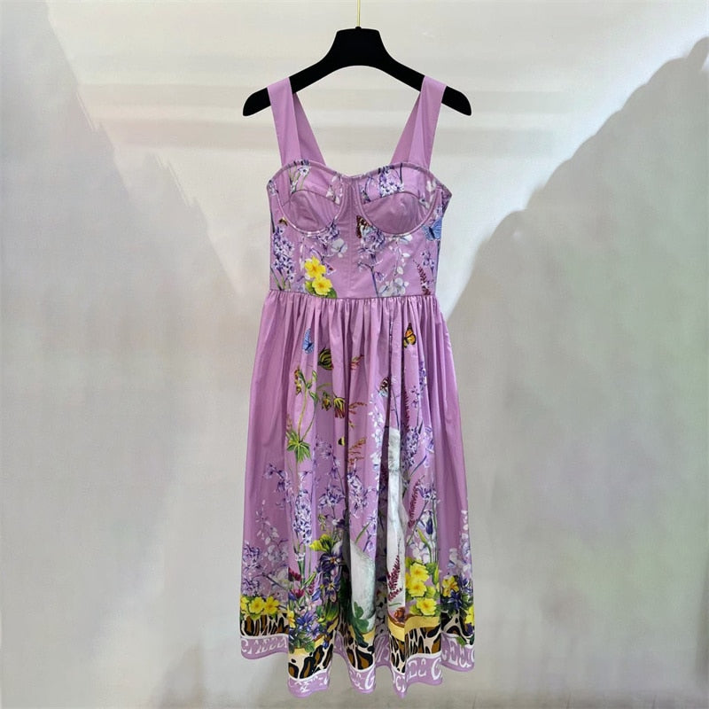 Year of the Rabbit Limited Sling High-Quality Dress