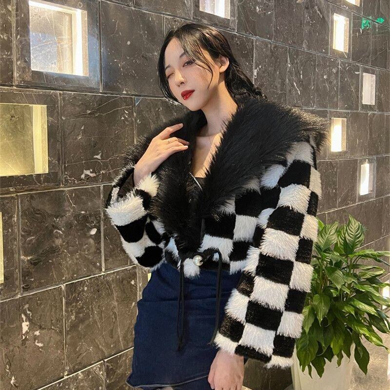 French Chic Faux Fur Jacket