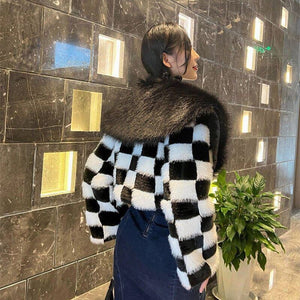 French Chic Faux Fur Jacket