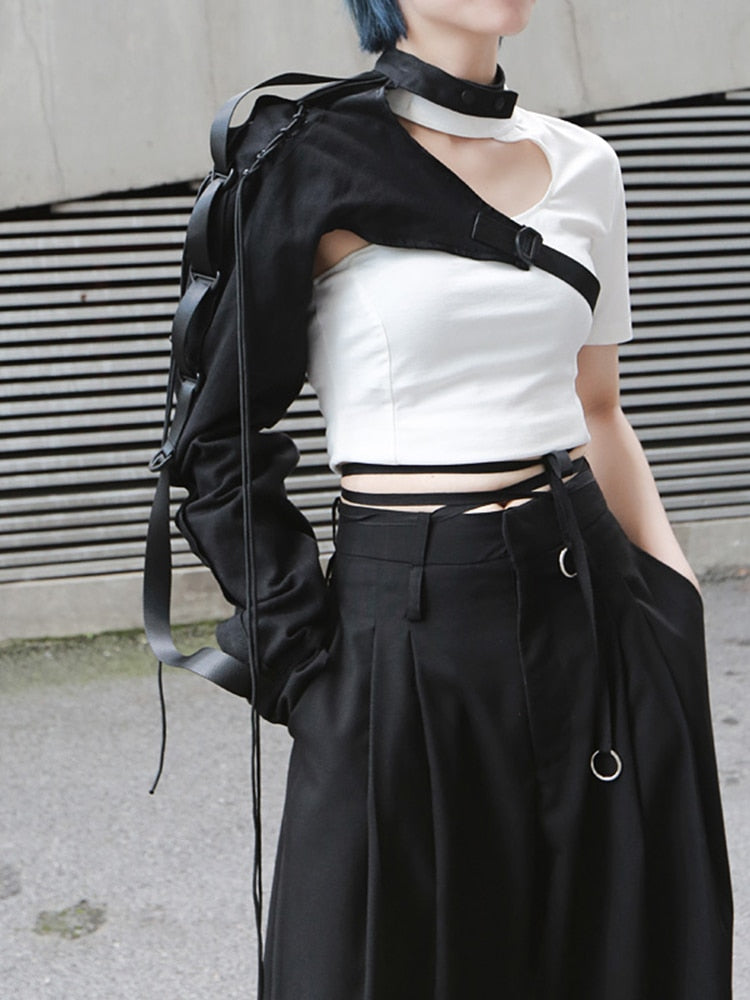 Lapel One-sided Shirt