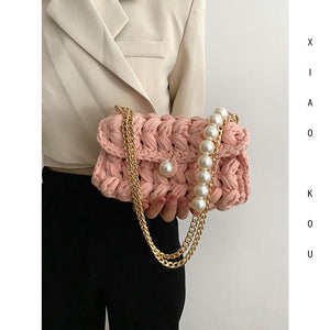 Handmade Rope Crochet Shoulder Bag