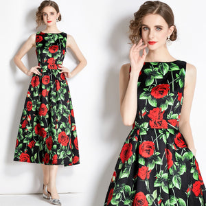 Designer High Quality Leopard Print Dresses