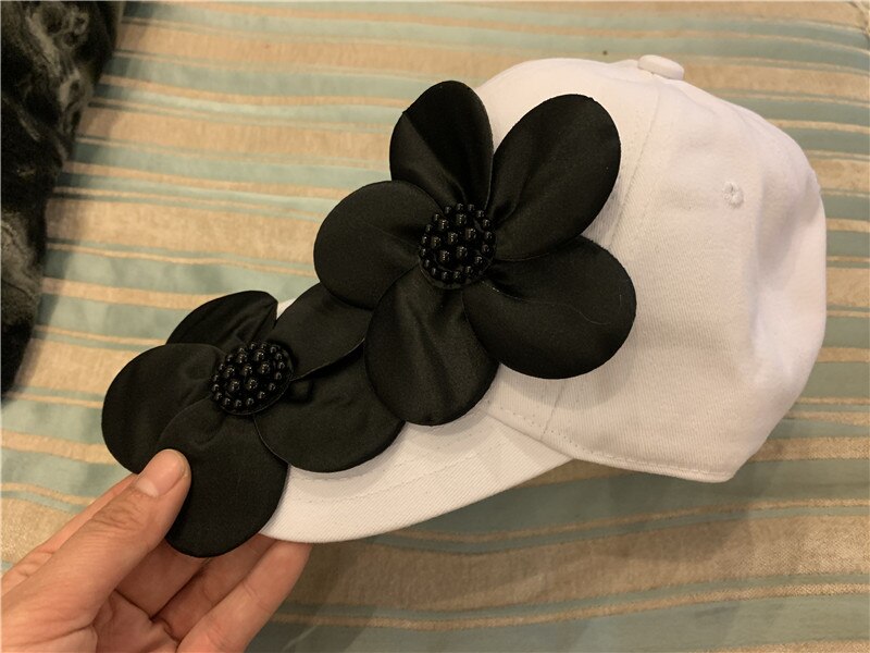 Soft Cotton Big Flower Baseball Hat