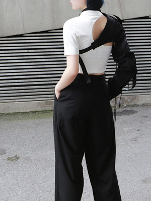 Lapel One-sided Shirt