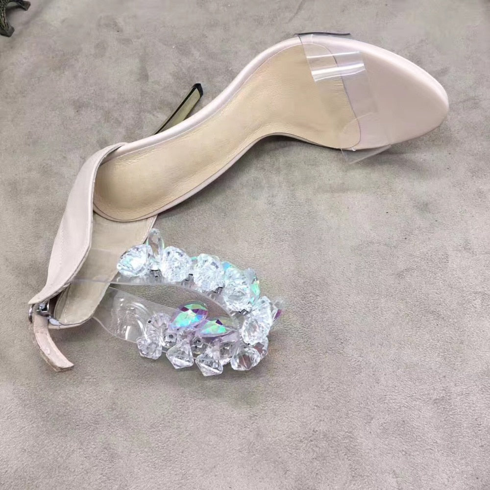 Jewelry Bling Beaded Sandal