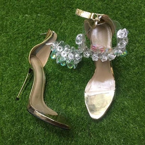Jewelry Bling Beaded Sandal