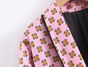 Feather Sleeve Lounge Jacket & Trouser