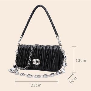 High Quality 2020 Diamonds Chain Sheepskin Mini Bag
