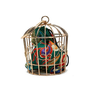 2020 Retro Birdcage Clutch Bag