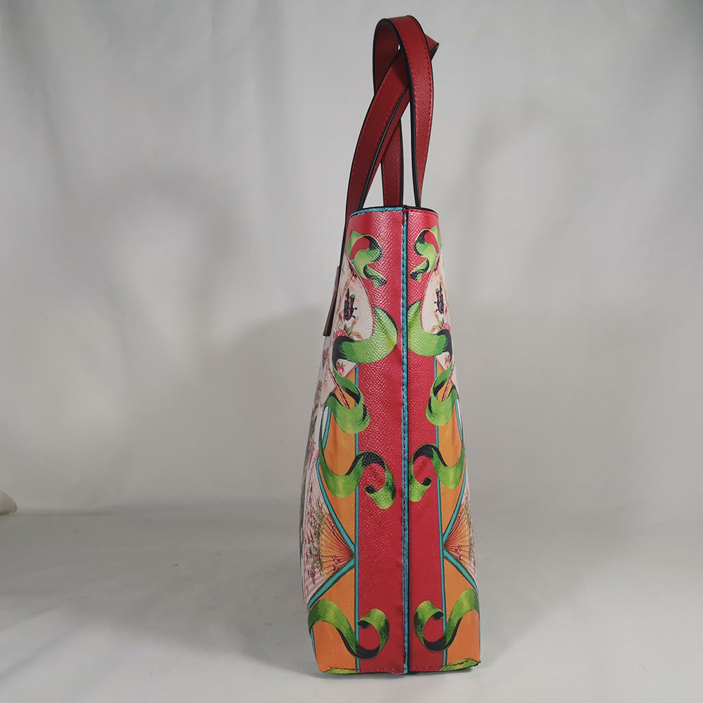 Genuine Leather Sicily Hue Tote Bag