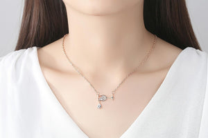 Wine Drop Necklace