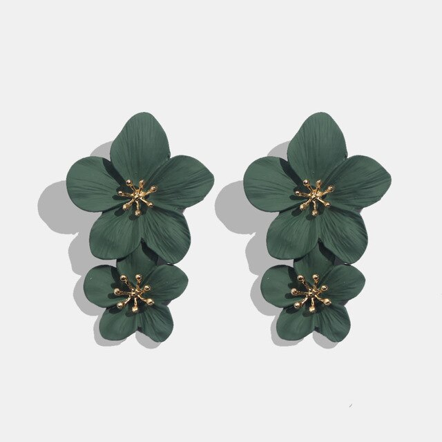 Butterflies Drop Earring