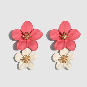 Butterflies Drop Earring