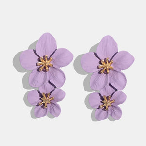 Butterflies Drop Earring
