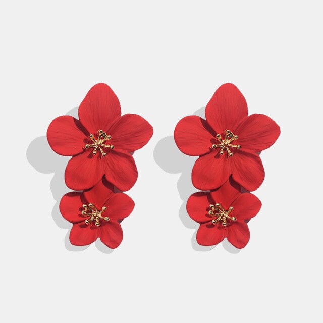 Butterflies Drop Earring