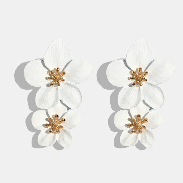 Butterflies Drop Earring