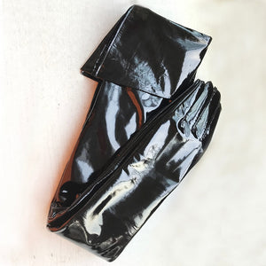 Custom Made Patent Sheepskin Leather over the Elbow Glove