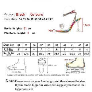 Rhinestone Bowknot PVC Jelly Transparent Square Toe Sandal