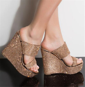 Bling Bling Rhinestone Slipper